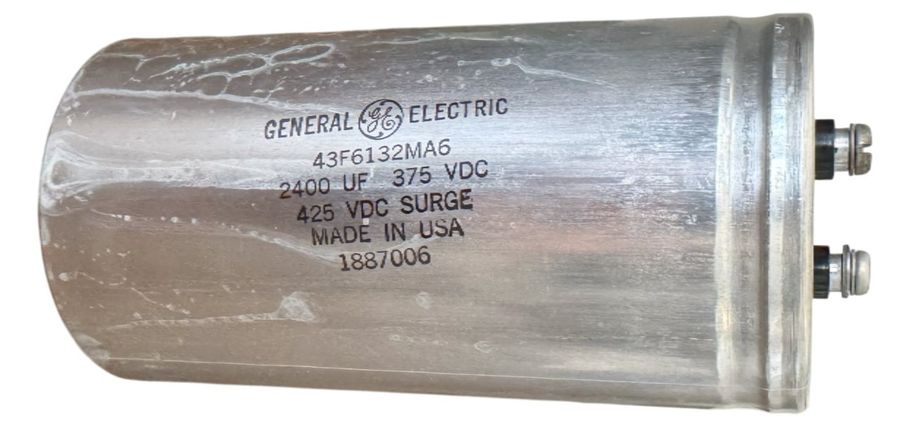 2400 µF capacitor, one of the bank