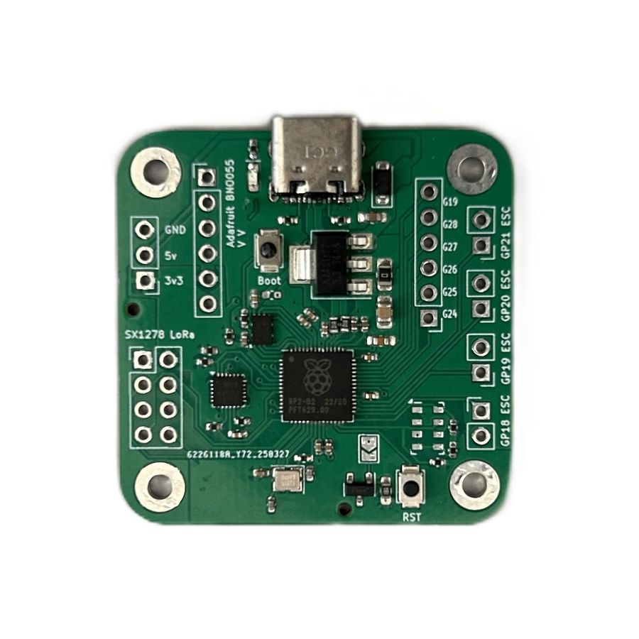 Flight controller PCB designed for the cluster